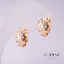Xuping Gold-Plated Earrings 10x14mm