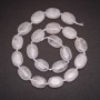 Blank for crystal beads on a thread, diameter 13x18 mm, length 42 cm