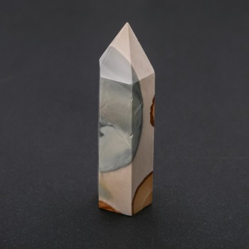 Crystal polyhedron 'Pencil' from Mookaite Jasper assortment (price per 100 g) weight from 80 g