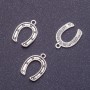 Horseshoe-shaped Pendant 16x12mm, Packaging 20 g ± 43 pcs