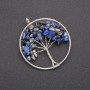 Pendant "Tree of Happiness" Sodalite, diameter 50mm