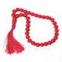 Coral Mala, 12 mm beads, length 30 cm