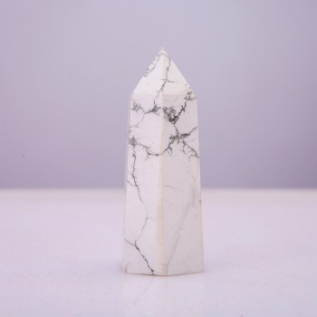 Faceted Chalcedony Crystal - Pencil-shaped Souvenir, Natural Chalcedony Stone, Assorted (weight from 70 g)