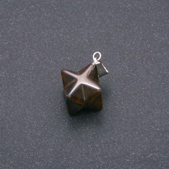 Merkaba Pendant Tiger's Eye 10×10 mm