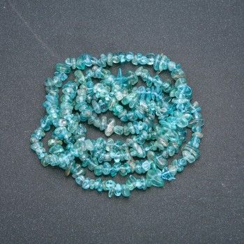 Beads on Thread, Tint Crystal Nugget, 7x3 mm, Length 86 cm +