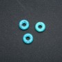Pandora Turquoise Bead 15x4mm, hole diameter 5mm+
