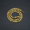 Yellow Jasper Beads on Thread, Smooth Round Beads, 6mm Diameter, 38cm Length +