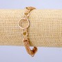 Bracelet Xuping 18K Gold Plating, thickness 15mm, length 18cm