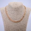 Xuping Chain with 18K Gold Plating, 6mm Thick, 46cm Long