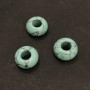 Pandora Turquoise Bead 14x7mm, hole diameter 5.5 mm +