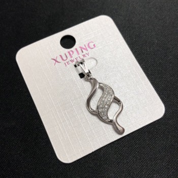 Кулон Xuping 35х12мм Родій