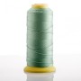 Olive-green nylon thread on spool, 0.9 mm diameter, 300 m