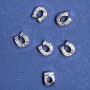 Pandora Bead Horseshoe 9x11mm, hole diameter 5mm, packaging 20 g +/- 9 pcs