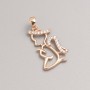Pendant Xuping 18K Gold Plating Angel, Diameter 20×12 mm+