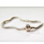 PANDORA Bracelet Base 17 cm with Clip Closure and Logo