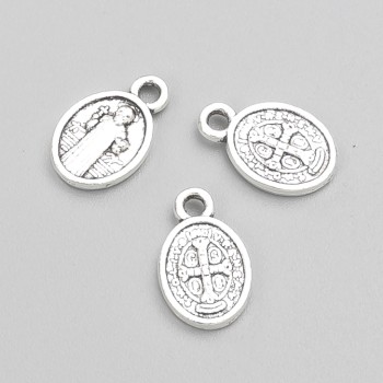 St. Benedict Pendant Findings, 13×8 mm, packaging 30 pcs ± 20 g