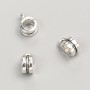 Bail Holder for Jewelry, 6×4×9 mm, hole diameter 3.7 mm, packaging 20 g ± 53 pcs