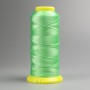 Lime-colored bobbin thread, 0.3 mm nylon for crafts, 300 m
