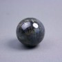Labradorite natural stone souvenir ball, diameter from 50 mm ± (price per 100 g) weight from 200 g