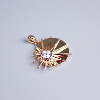 Pendant Xuping 18K Gold Plating Star with White Stones, 20mm+