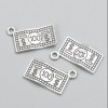 Pendant hardware 'Money' 7x13 mm, packaging 25 pcs +/-