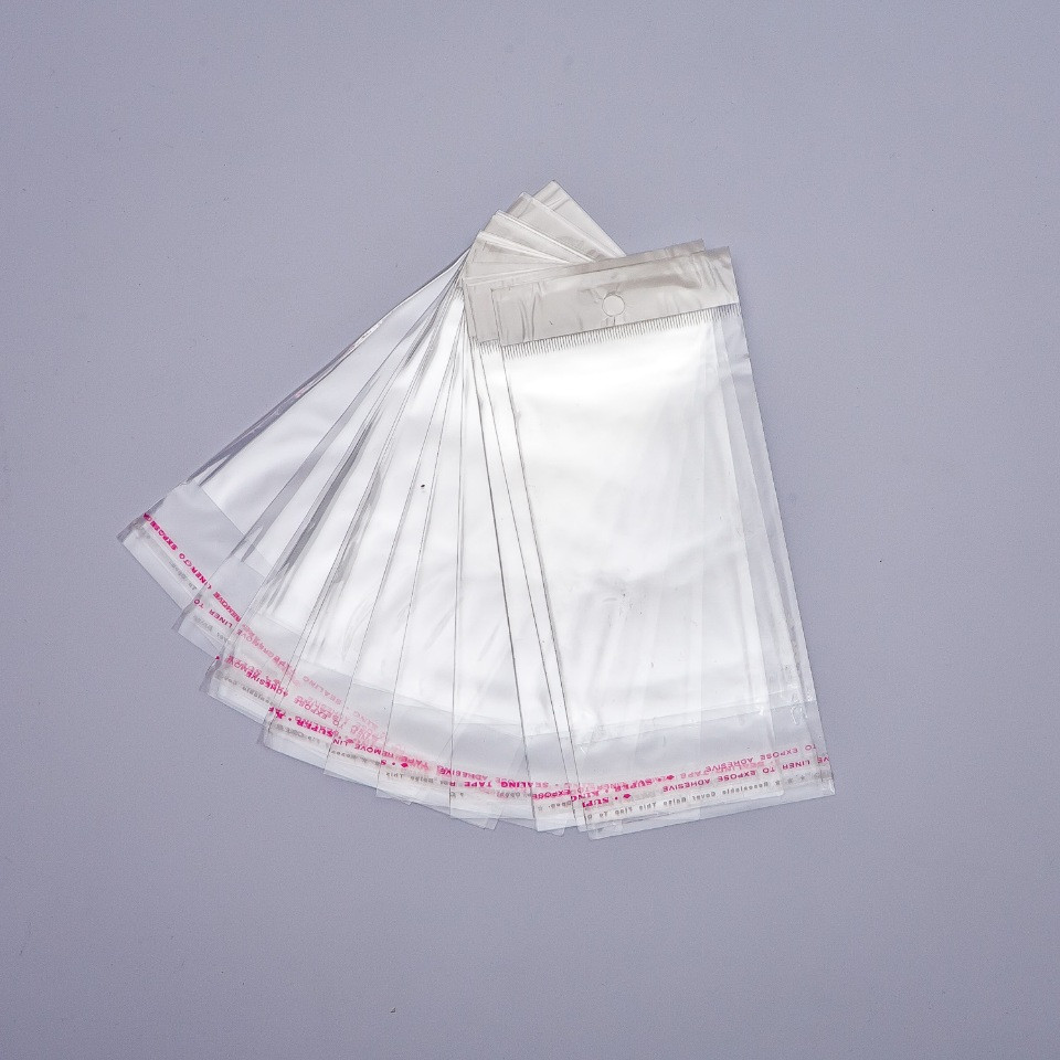 Self-adhesive packaging bag 7.5×18 cm, 100 pcs / pack