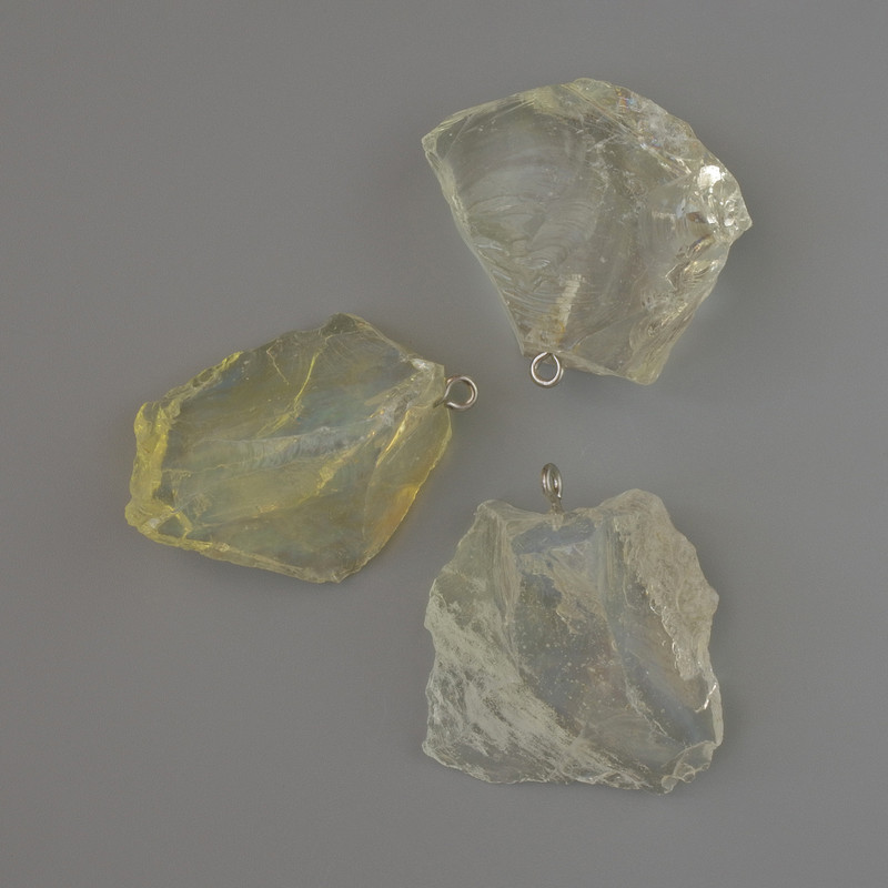 Raw Moonstone Pendant, unpolished, diameter 38x19 to 38x31 mm, assorted