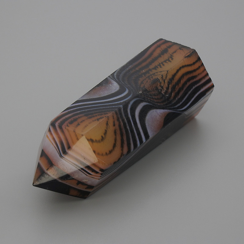 Souvenir pencil made from natural Sardonyx stone 73×26 mm ± assorted sizes (per 100 g)