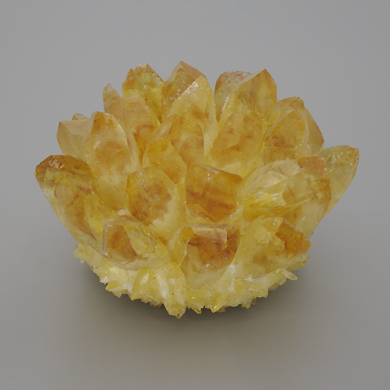 Citrine Druzy Souvenir, weight from 300 g (per 100 g)