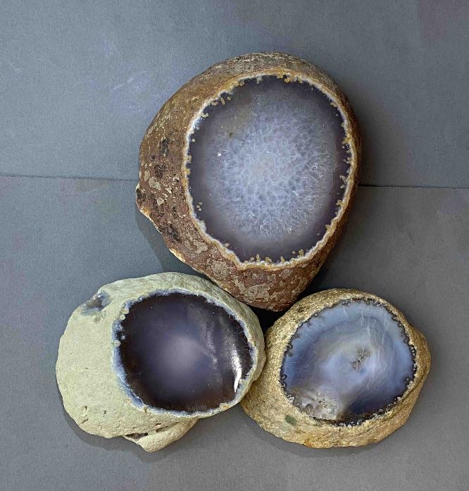 Souvenir Slice of Smoky Agate (price per piece) weight from 300 g