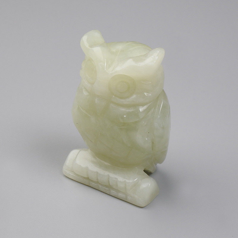 Onyx Owl Souvenir Statue 52×33×25 mm+