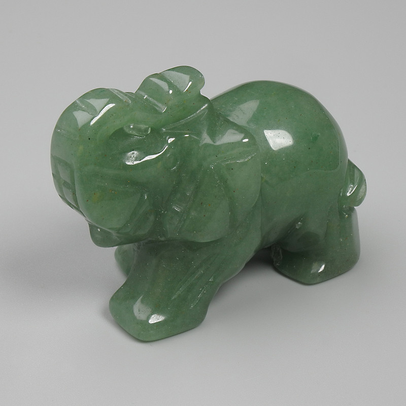Souvenir statuette 'Elephant' made of Jade 55×35×26 mm+