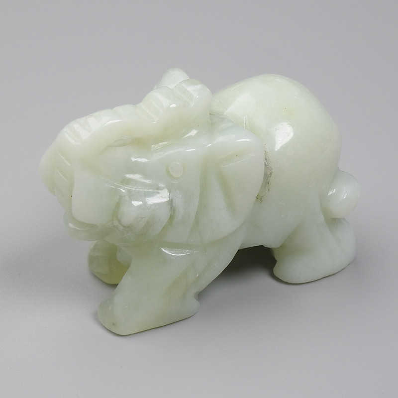 Onyx Elephant Souvenir Statue 55x35x26mm+