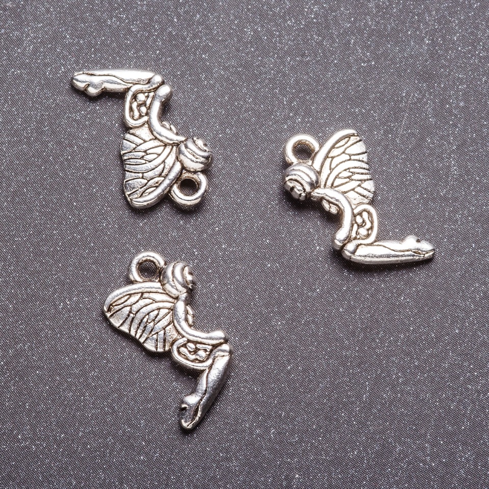 Elf Pendant Finding 20x10 mm, packaging 20 g, ±17 pcs
