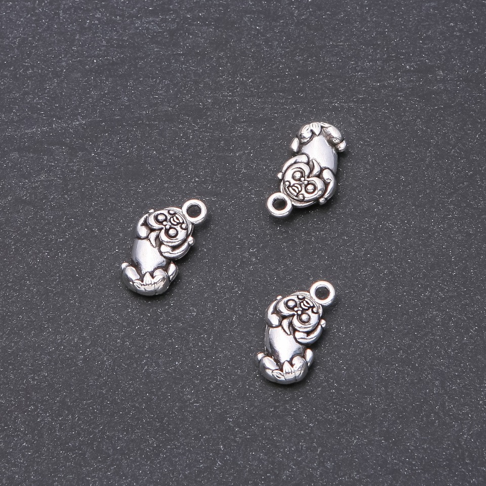 Pendant hardware 'Wonder-Beast' 18×10 mm packaging 20 g +/- 9 pcs