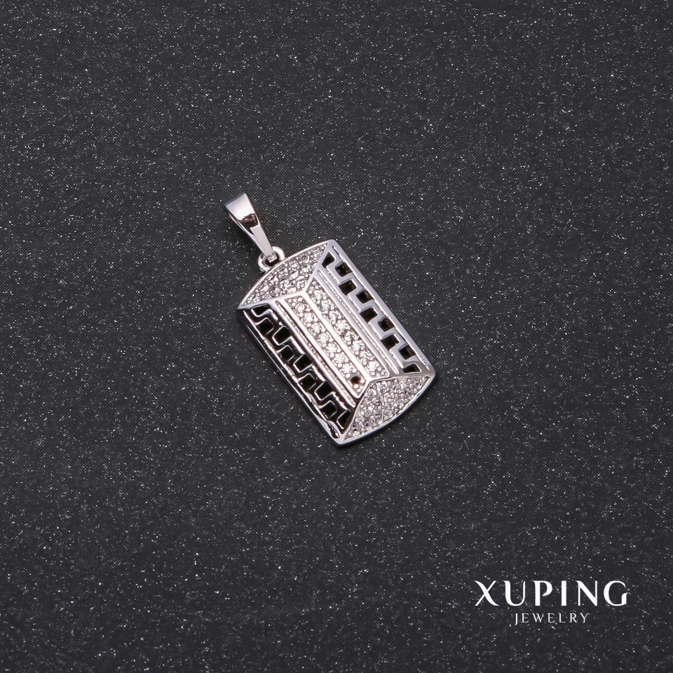 Xuping pendant 25×19×12 mm rhodium