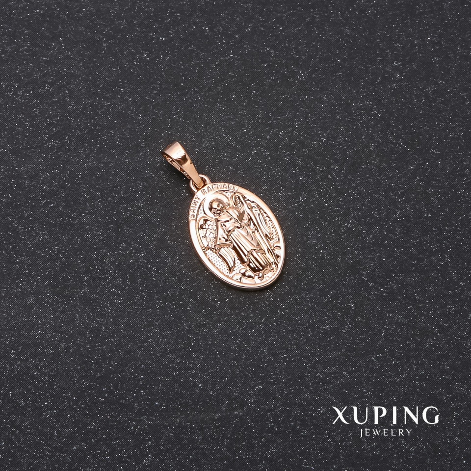 Pendant Xuping "Saint Rafael" 11x18x23 mm 18K gold plating