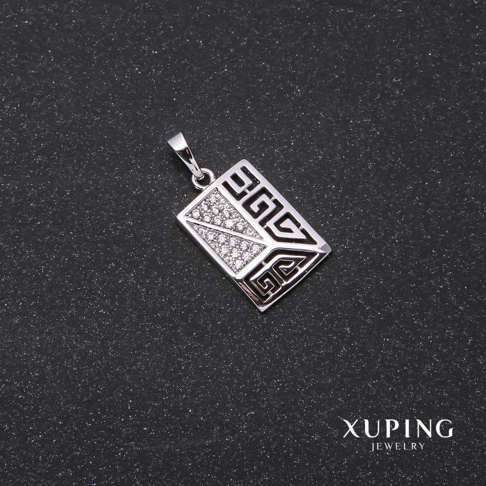Xuping Pendant 'Versace' 23×19×12 mm Rhodium