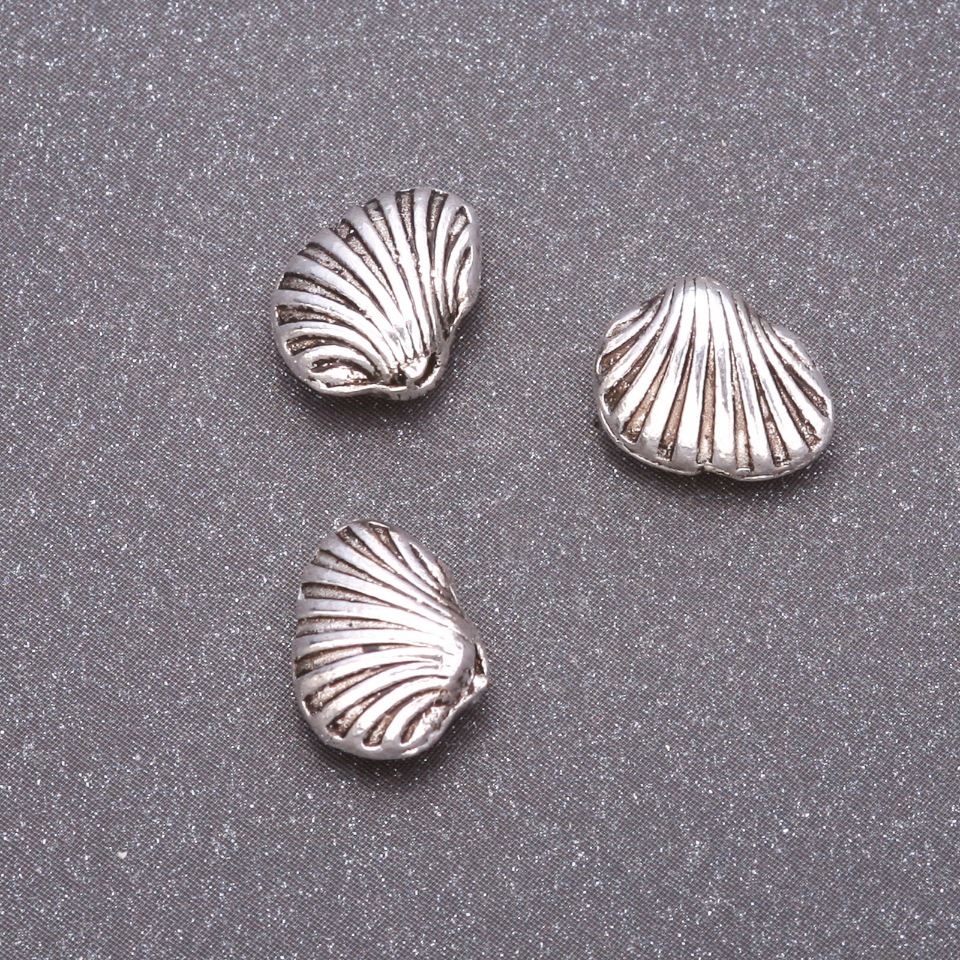 Bead insert findings, diameter 10x9 mm, diameter in-1, 5 mm, fac. 20 g +/- 16 pcs