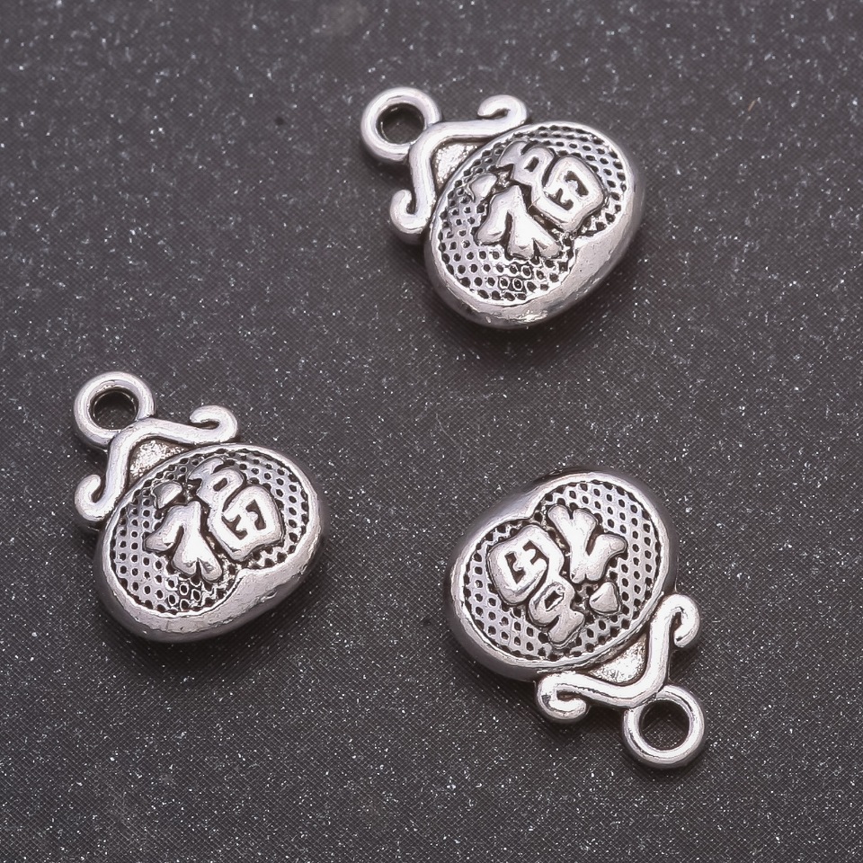 Pendant hardware 'Chinese Lantern', diameter 10×13 mm, packaging 20 g +/- 14 pcs