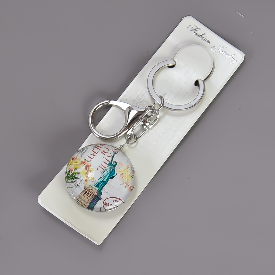 Keychain, diameter 3.5 cm, length 9 cm