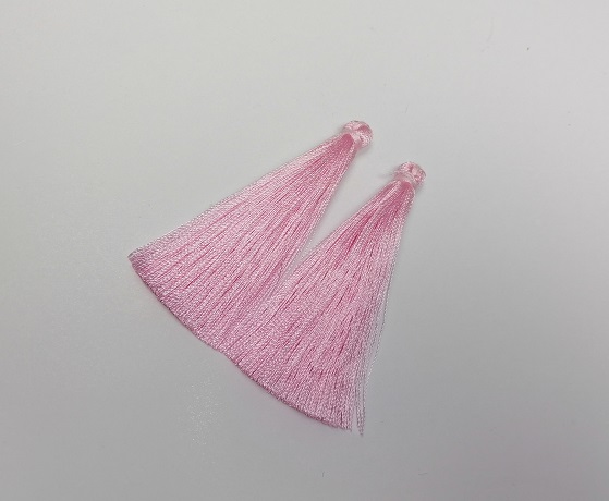 Crafting brush 'Pink', length 7 cm, diameter 7 mm (pair)