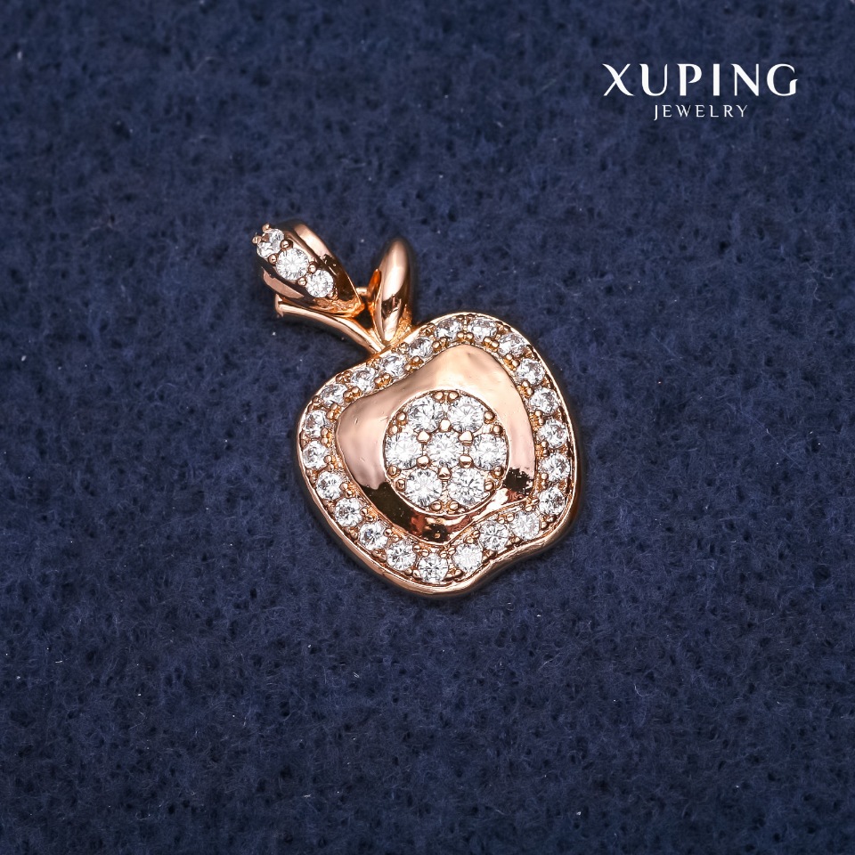 Xuping Apple Pendant 15x20x24mm 18K Gold Plating