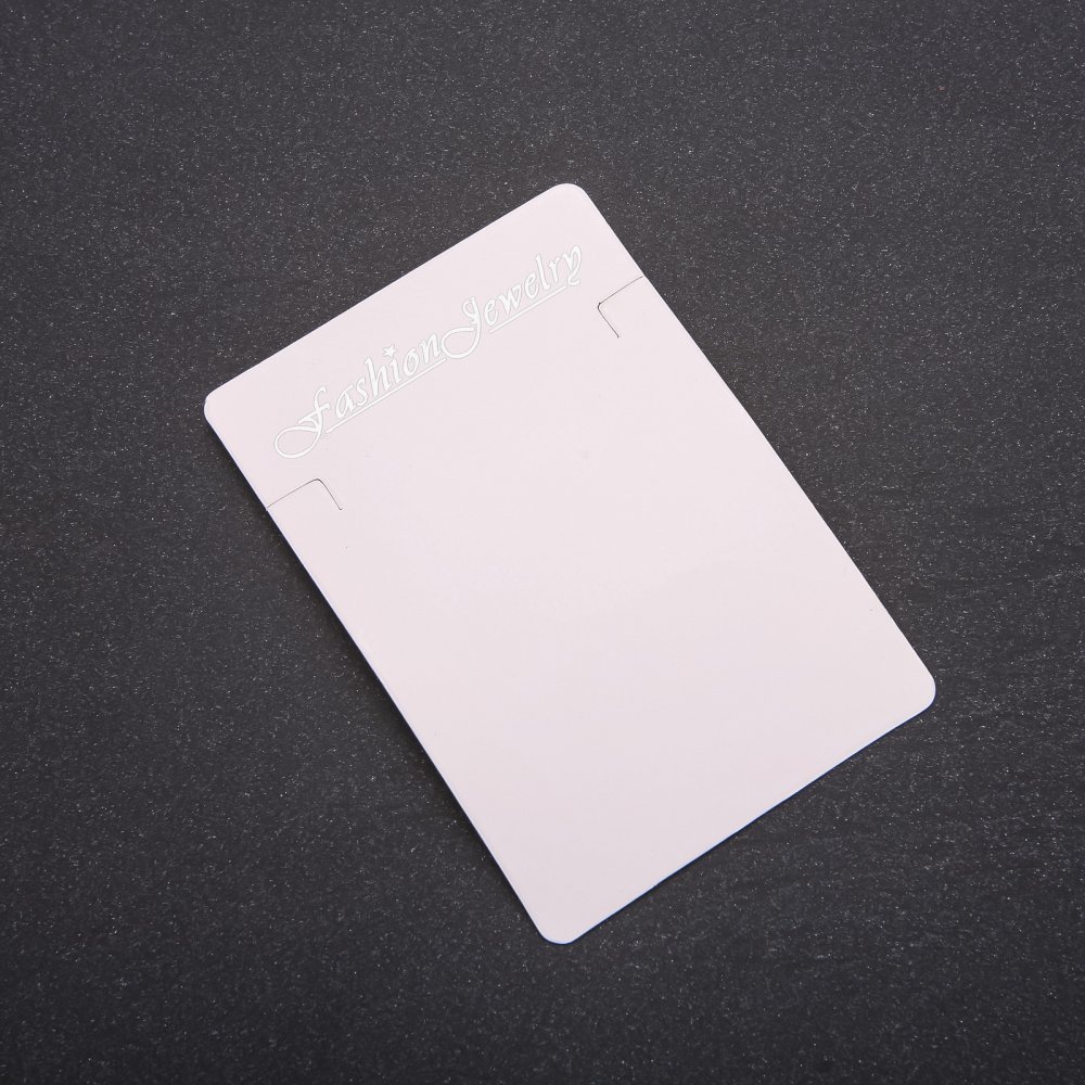 Планшетка під ланцюжок 9х6см картон за 100 шт