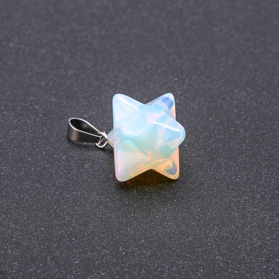 Merkaba Pendant Moonstone 10x10mm