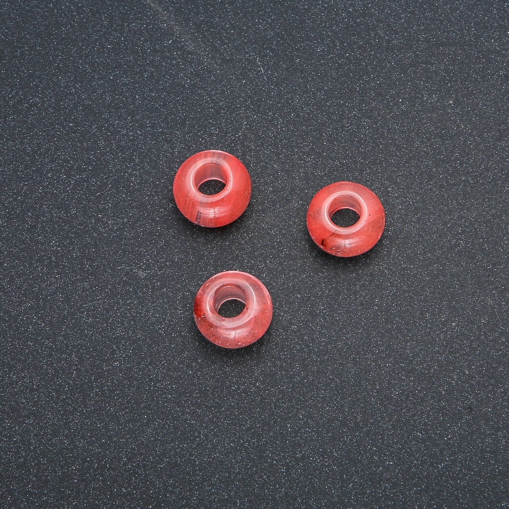 Pandora Bead with Natural Tourmaline 14×7 mm, hole diameter 5.5 mm +