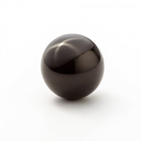 Natural Stone Ball Ornament Black Agate (Small) (price per 100 g) from 260 g
