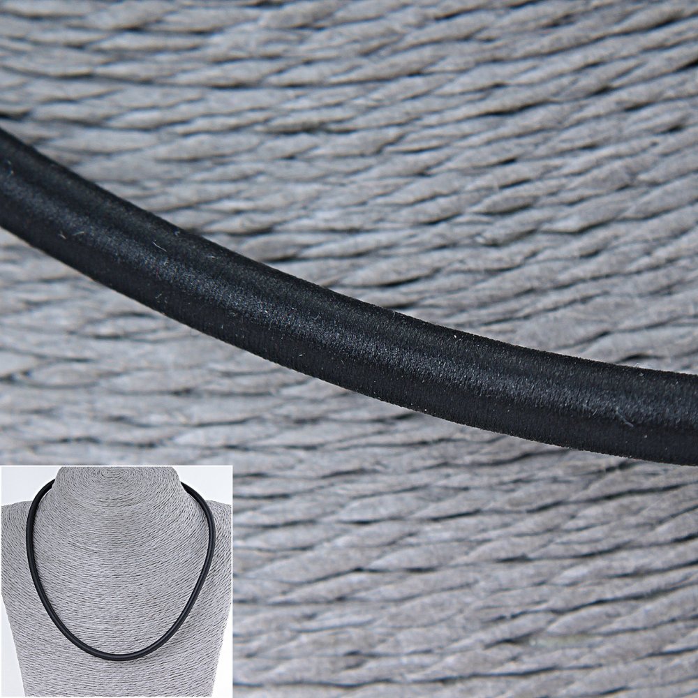 Price per pack / 10 pcs. Rubber elastic cord wrap, 5 mm diameter +/-, length 45-50 cm +/-