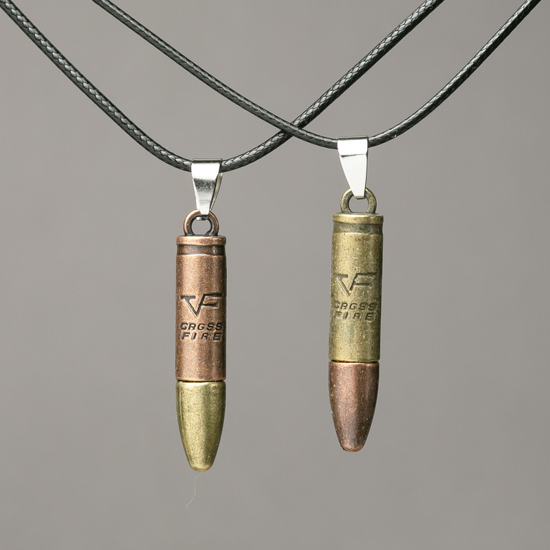 Pair Pendants: Beads on a Cord, 45x8 mm, length 45-50 cm