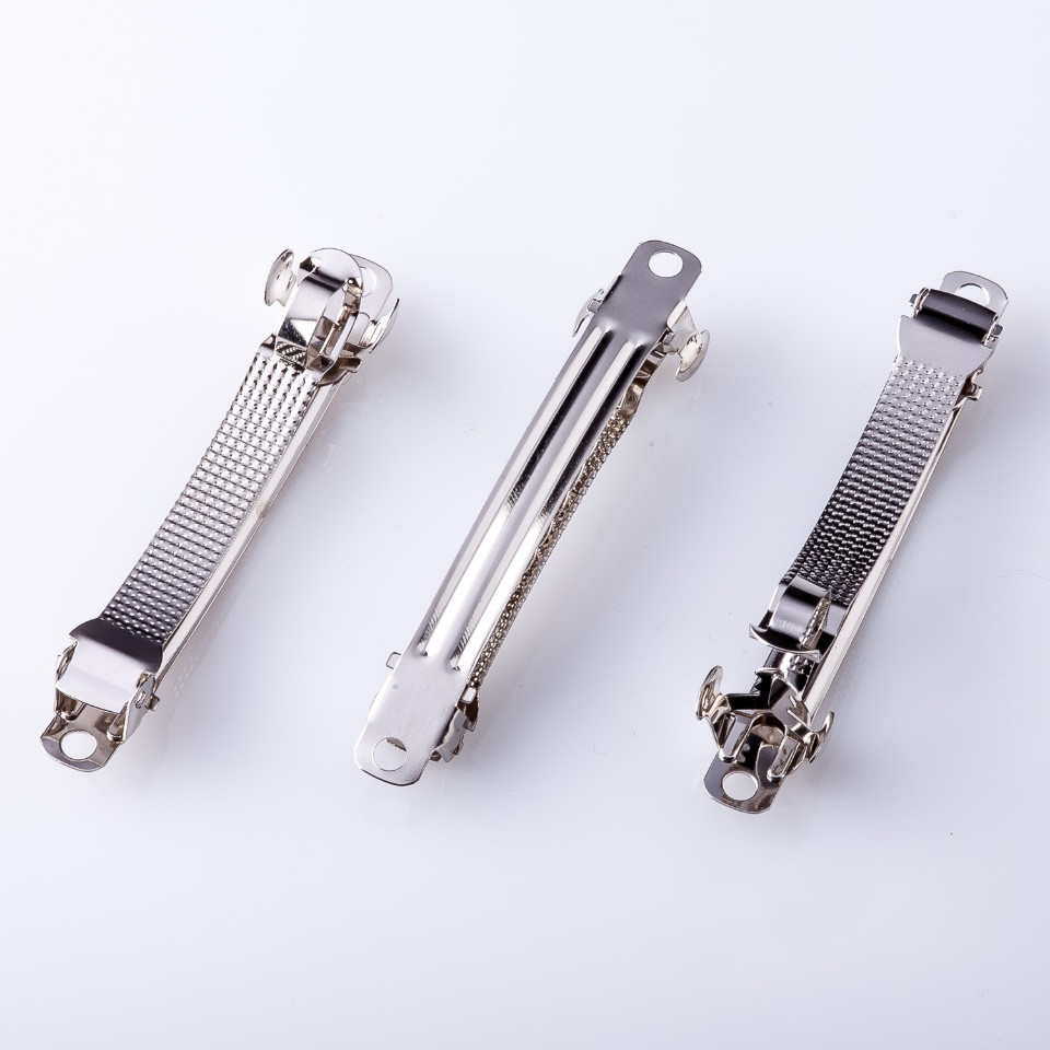 Price per pack / 10 pcs. Base for hairpin 'Two-Click' 6 cm